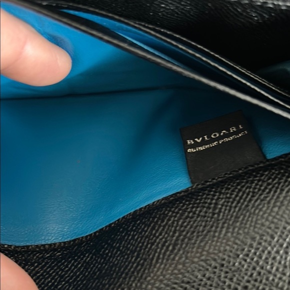 Bvlgari  Black Leather Wallet​ - Picture 5 of 12
